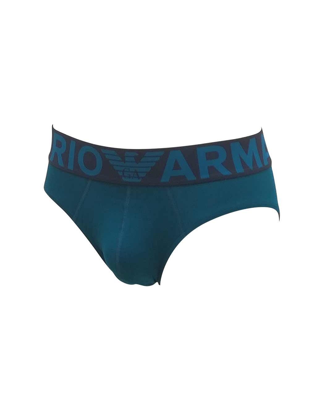 Slip Medio Uomo Emporio Armani Ottanio - 1108142F51621932 Slip Medio Uomo Emporio Armani Ottanio - 1108142F51621932