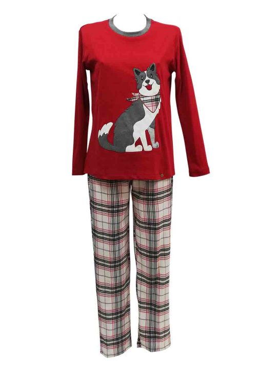 Pigiama Jogger Donna Secret Treasures Con Gatto E Scritte - Taglie L, XL, 2X, 3X
