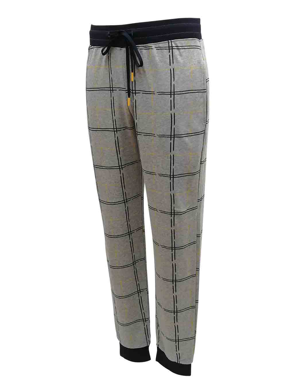 Pantalon lungh a quadr casual e amp da uomo, autunnal | Pantalones