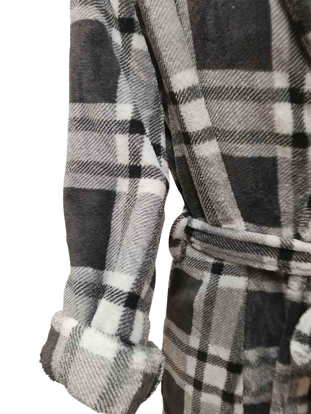 Vestaglia Uomo Pastunette fantasia quadri Grigia - 732226440919 (2)
