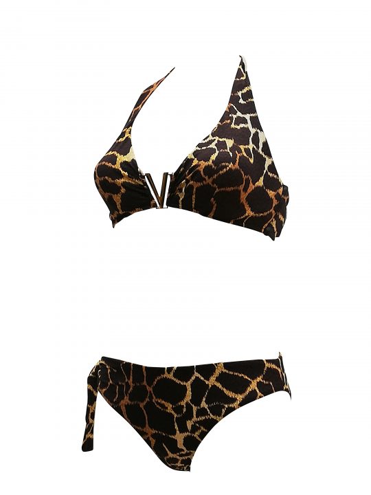 Bikini Donna Vacanze Italiane fantasia animalier giraffa - VI22105 (3)