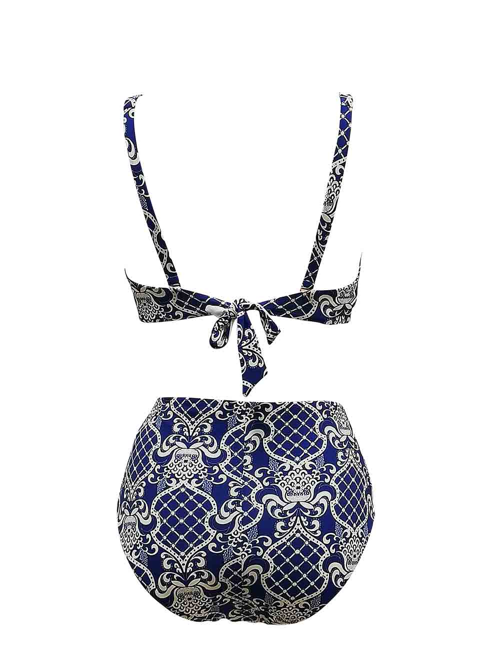 Bikini Donna Valery Fantasia Maioliche Blu - RGE03PR70 (2) Bikini Donna Valery Fantasia Maioliche Blu - RGE03PR70