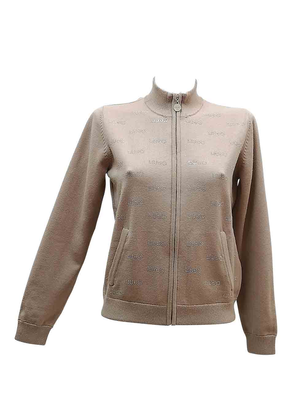 Maglia Aperta Donna Liu Jo Sport Tortora - TF2104MA63M51308