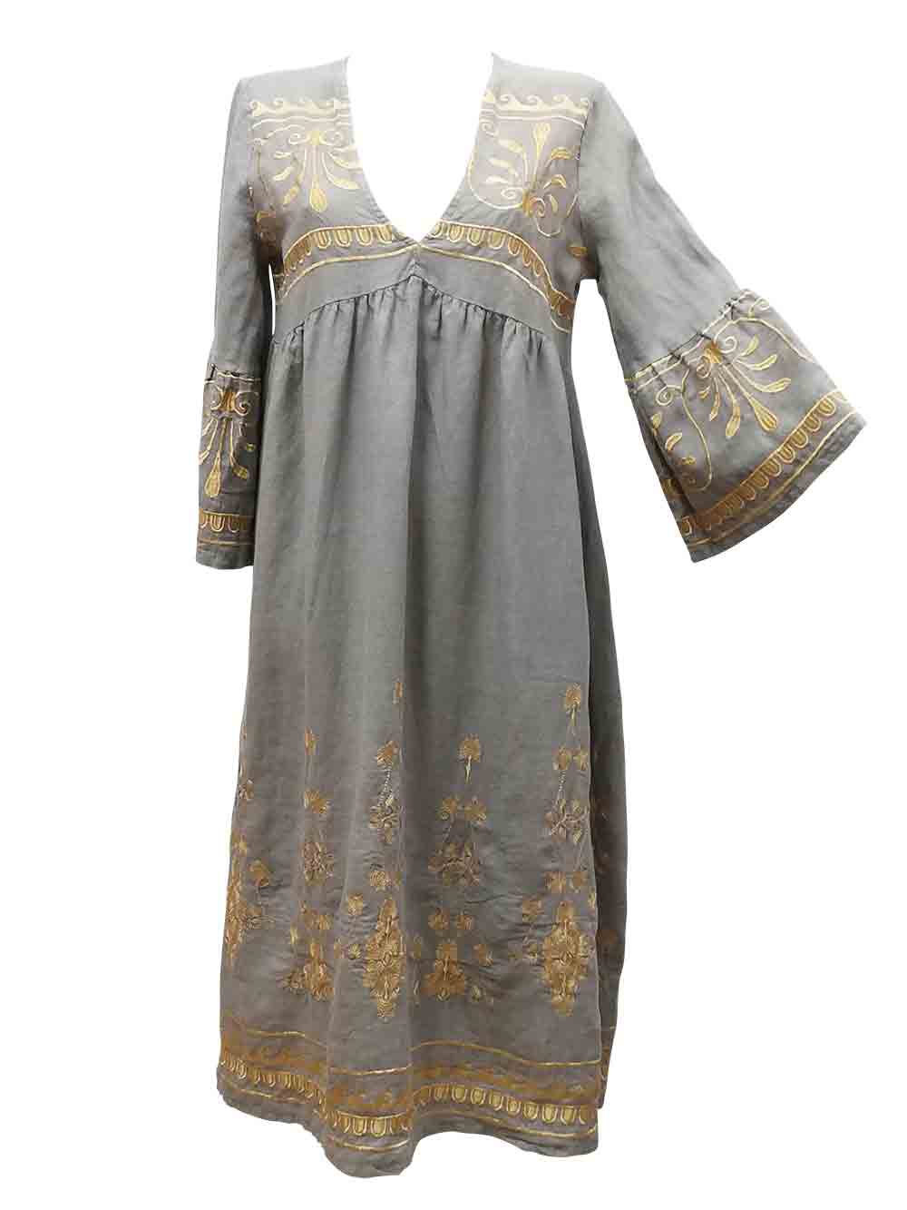 Abito Lungo Donna Coocu Grey Gold - 237092832 (1) Abito Lungo Donna Coocu Grey Gold - 237092832