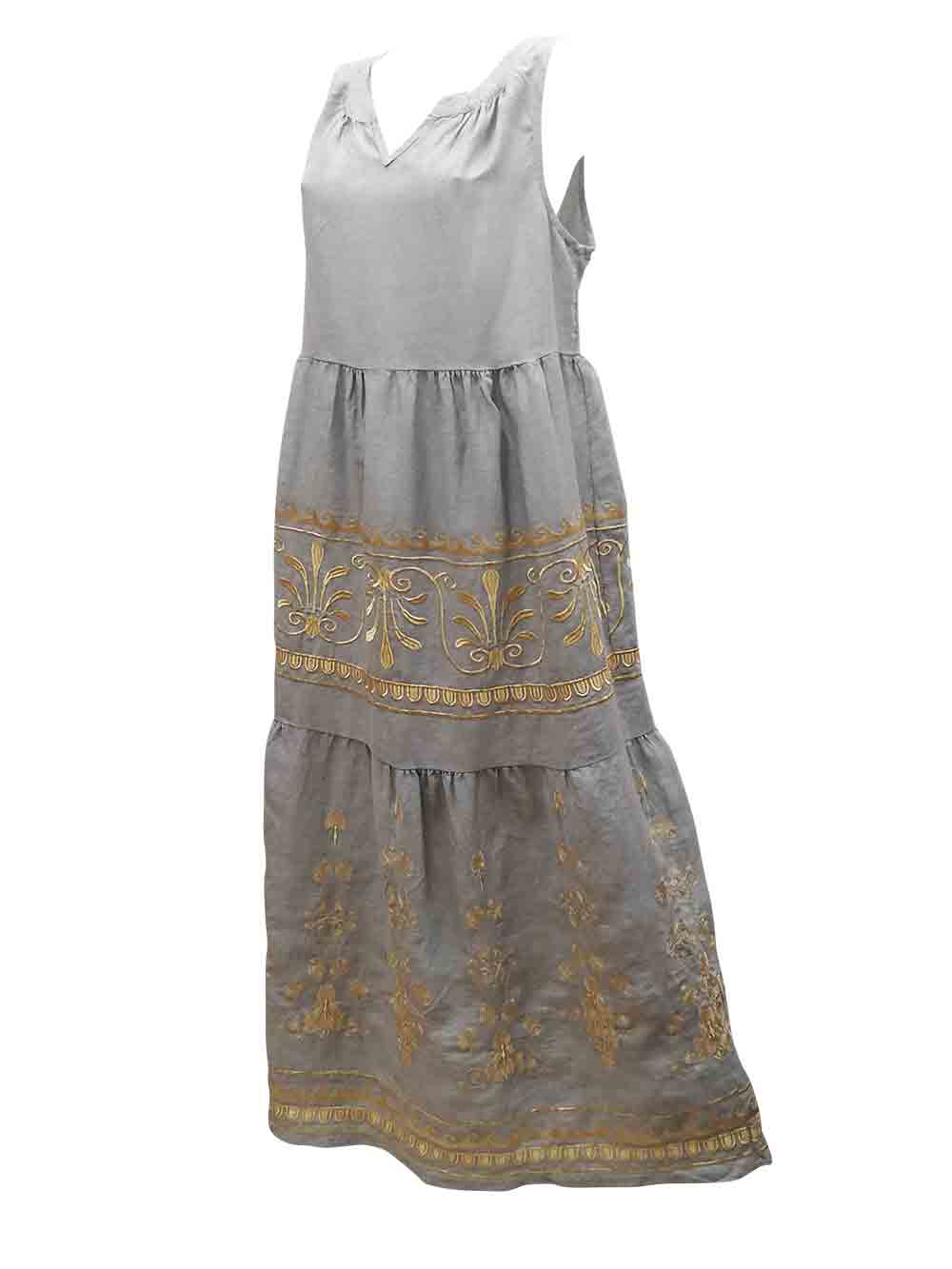Abito Lungo Donna Coocu Grey Gold - 237092834 (1) Abito Lungo Donna Coocu Grey Gold - 237092834