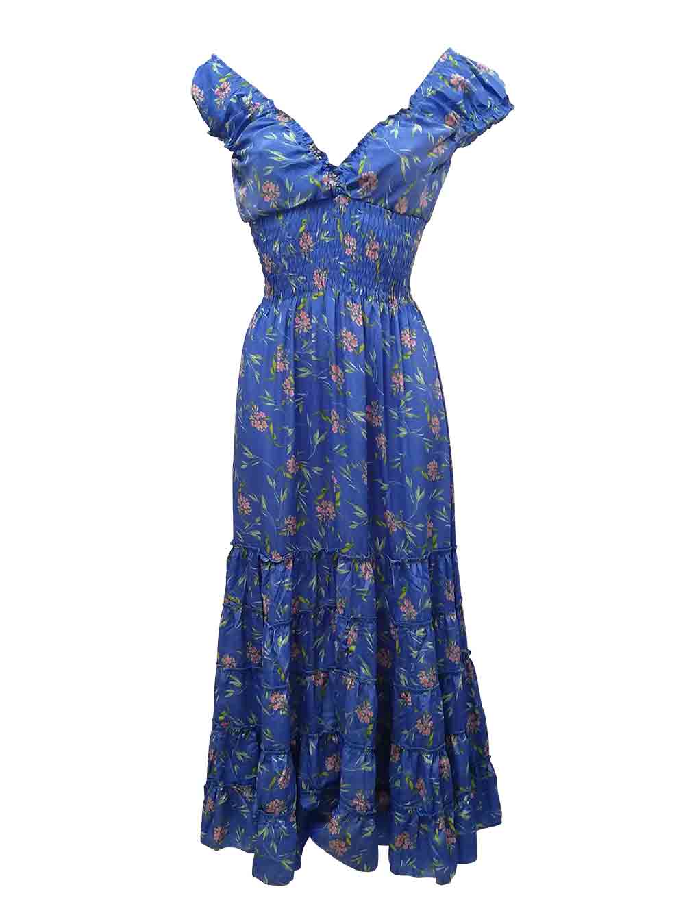 Abito Lungo Mare Donna Iconique Fantasia Romantica - IC23138 (1) Abito Lungo Mare Donna Iconique Fantasia Romantica - IC23138