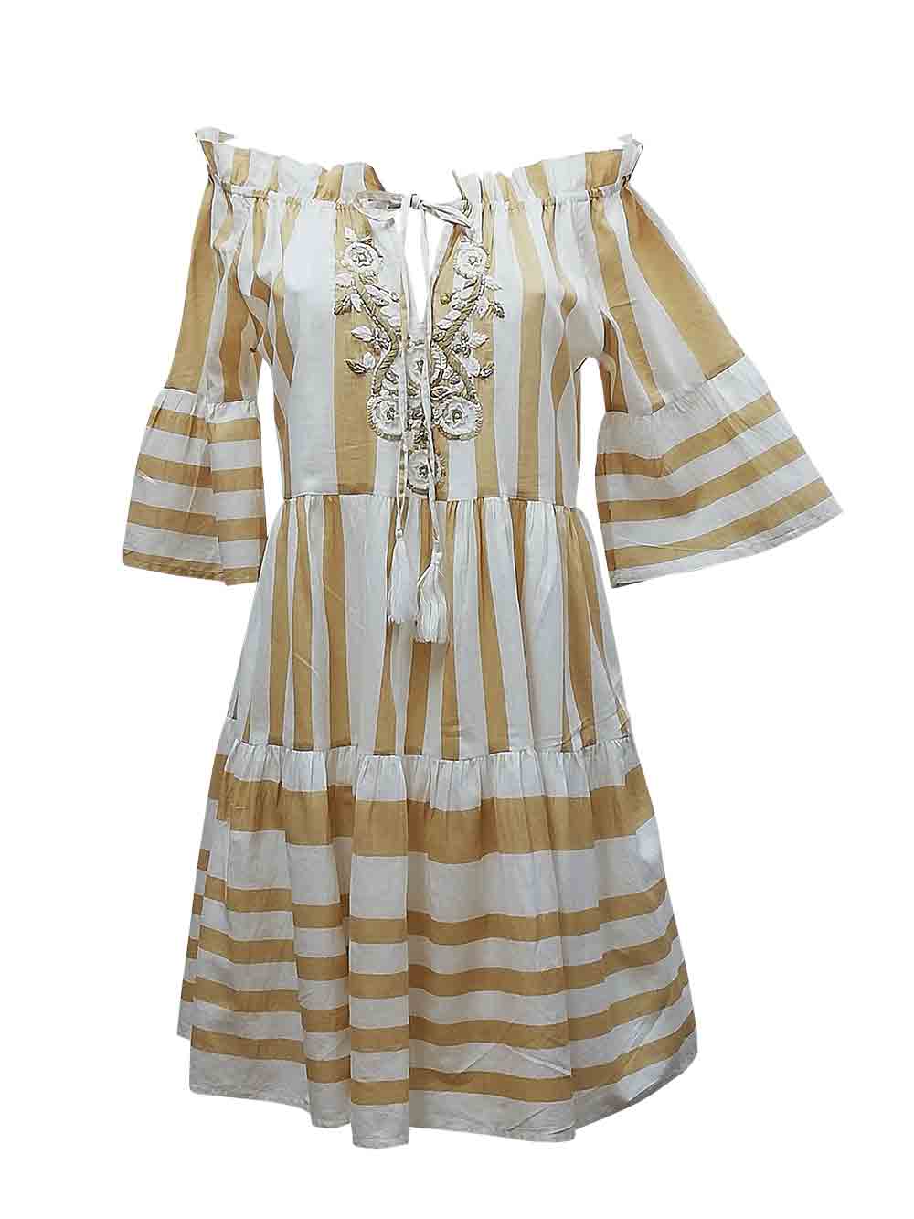 Kaftano Donna Iconique Fantasia Rigata - IC23032 (1) Kaftano Donna Iconique Fantasia Rigata - IC23032