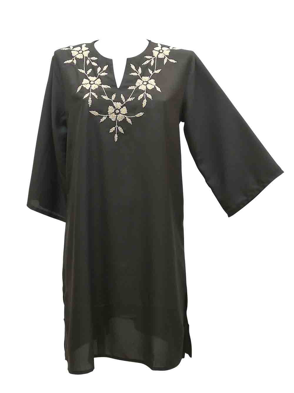 Kaftano Donna Iconique Nero - IC23023 (1) Kaftano Donna Iconique Nero - IC23023