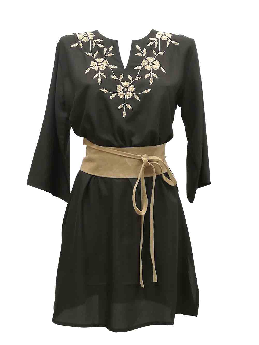 Kaftano Donna Iconique Nero - IC23023 (3) Kaftano Donna Iconique Nero - IC23023