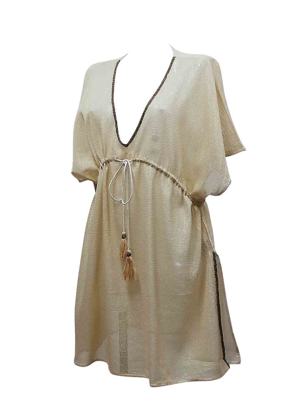 Kaftano Donna Vacanze Italiane Gold - VI23131 (1) Kaftano Donna Vacanze Italiane Gold - VI23131