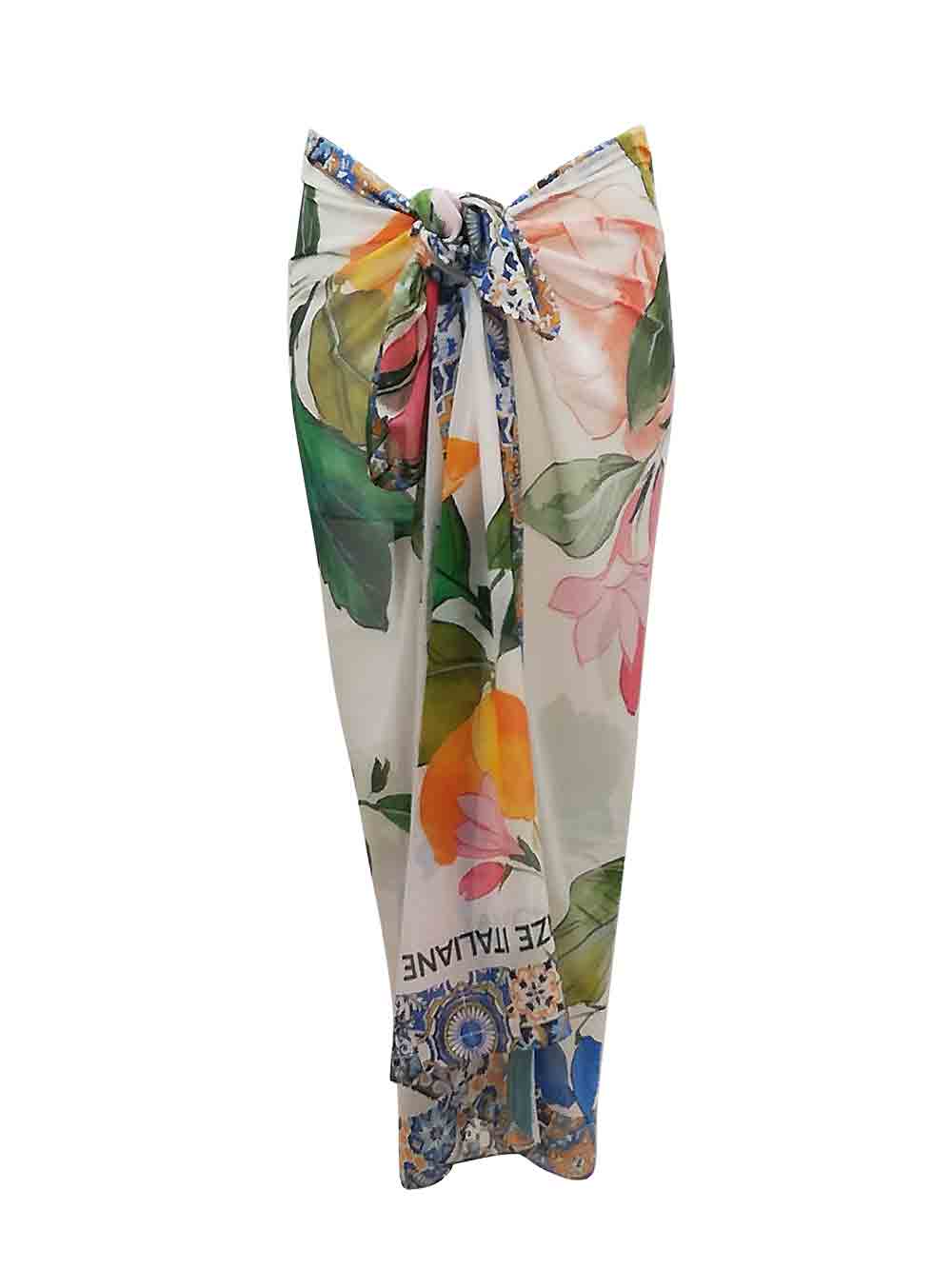 Pareo Donna Vacanze Italiane Bianco - VI23100 Pareo Donna Vacanze Italiane Bianco - VI23100