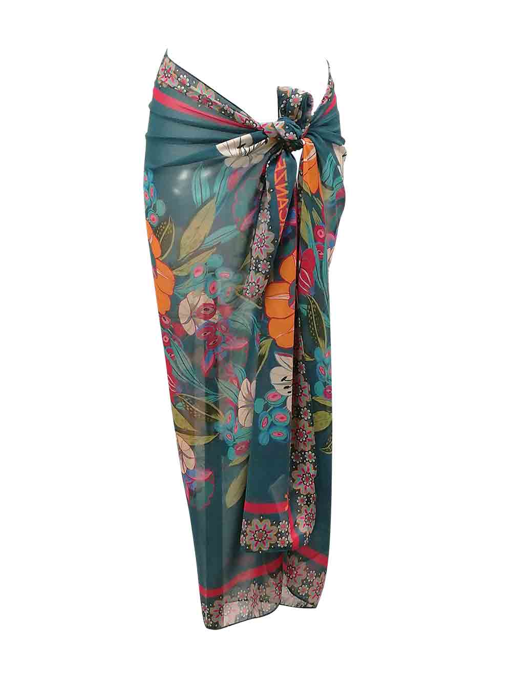 Pareo Donna Vacanze Italiane Verde - VI23069 (1) Pareo Donna Vacanze Italiane Verde - VI23069