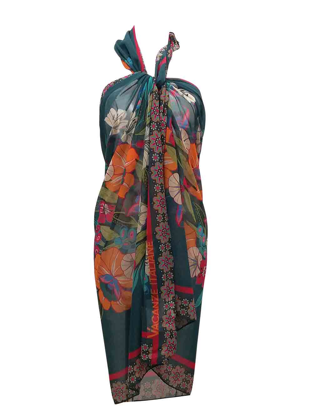 Pareo Donna Vacanze Italiane Verde - VI23069 (2) Pareo Donna Vacanze Italiane Verde - VI23069