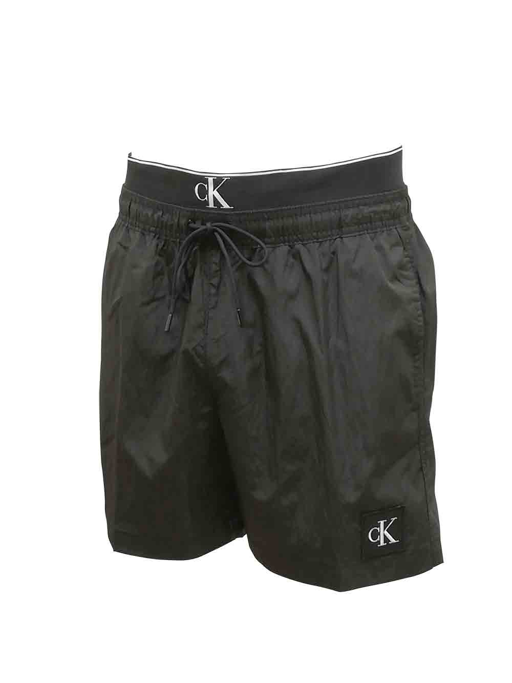 Boxer Mare Medio Uomo Calvin Klein Nero - KM0KM00846BEH (1) Boxer Mare Medio Uomo Calvin Klein Nero - KM0KM00846BEH