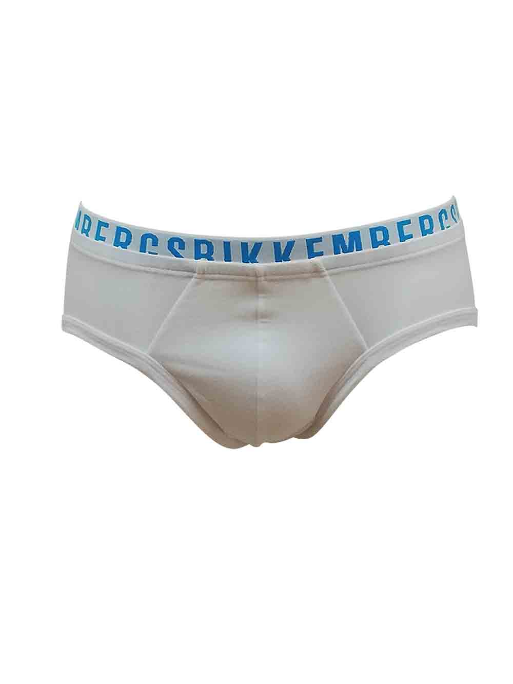 Slip Medio Bipack Uomo Bikkembergs Bianco e Blu - VBKT049691123 (1) Slip Medio Bipack Uomo Bikkembergs Bianco e Blu - VBKT049691123