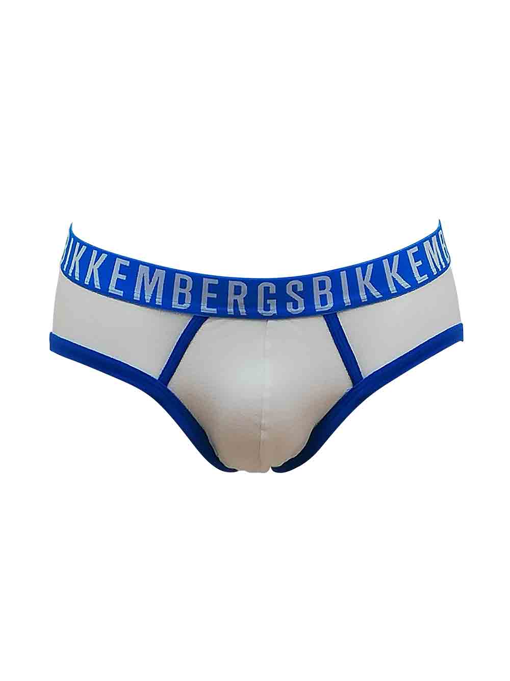 Slip Medio Bipack Uomo Bikkembergs Bianco e Grigio - VBKT047794120 (1) Slip Medio Bipack Uomo Bikkembergs Bianco e Grigio - VBKT047794120
