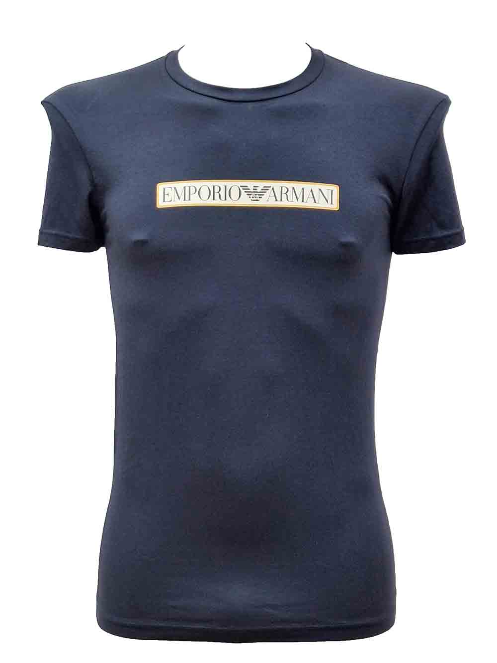 Maglia Uomo Emporio Armani Blu - 1110353F517135 Maglia Uomo Emporio Armani Blu - 1110353F517135