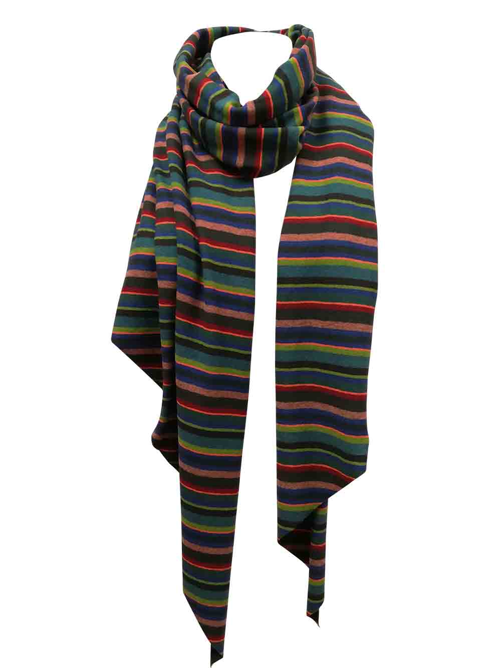 Sciarpa Unisex Gallo Reversibile fantasia righe multicolor -AP50044831874 Sciarpa Unisex Gallo Reversibile fantasia righe multicolor -AP50044831874