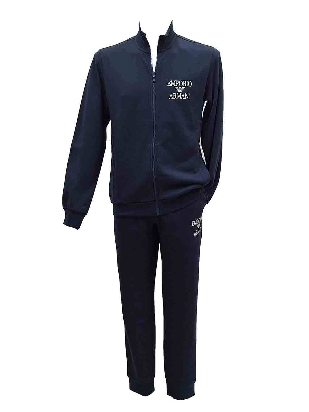 Tuta Sport Uomo Emporio Armani Blu - 1119273F571135 (1) Tuta Sport Uomo Emporio Armani Blu - 1119273F571135
