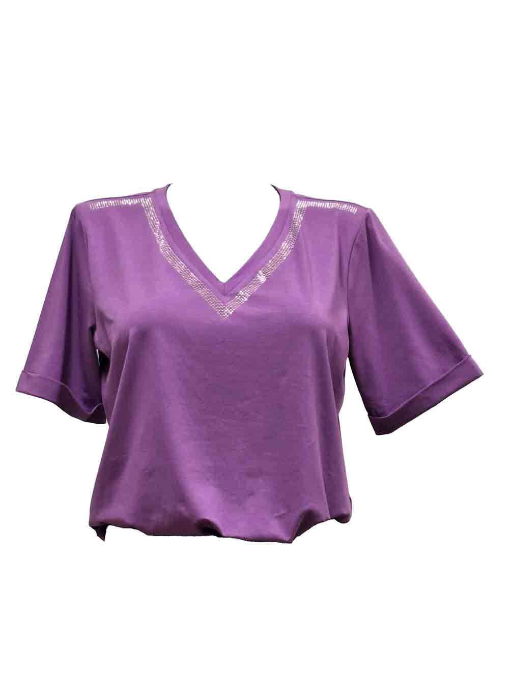 Maglia-Donna-Liu-Jo-Sport-Viola---TA4101JS00383533-(2) Maglia Donna Liu Jo Sport Viola - TA4101JS00383533