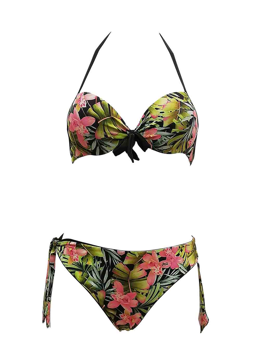 Bikini Donna Liu Jo Beachwear Nero Jungle - VA3020J6448Z9458 (1) Bikini Donna Liu Jo Beachwear Nero Jungle - VA3020J6448Z9458