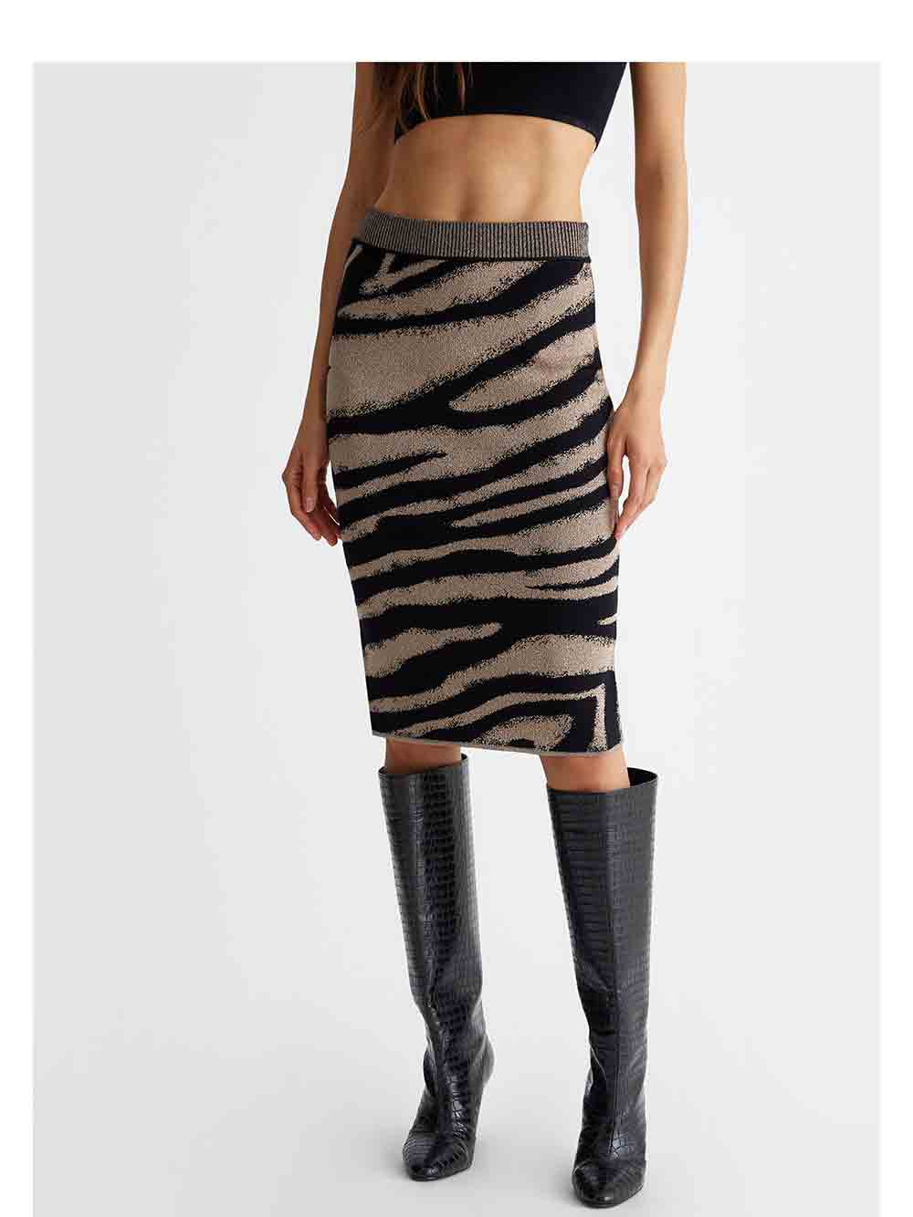 Gonna-bicolor-fantasia-new-animalier-Donna-Liu-Jo-Sport---TF4217MS49IA4268-(1) Gonna bicolor fantasia new animalier Donna Liu Jo Sport - TF4217MS49IA4268