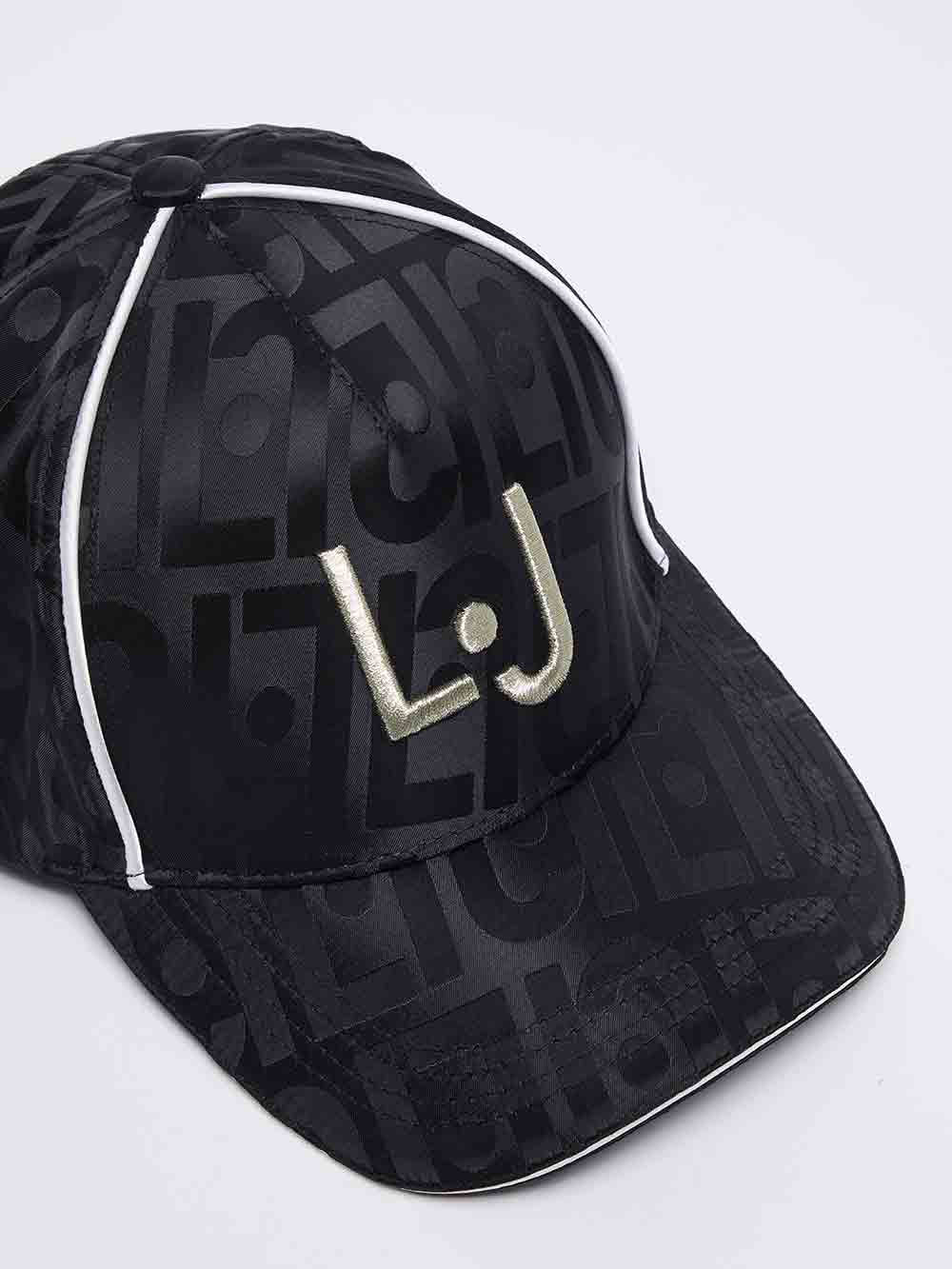 Cappellino-Donna-Liu-Jo-Sport-Nero---TA4267T3788S9149-(1) Cappellino Donna Liu Jo Sport Nero - TA4267T3788S9149