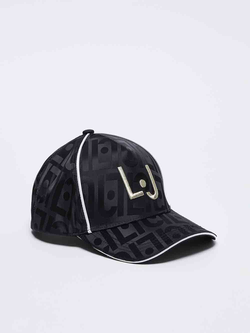 Cappellino-Donna-Liu-Jo-Sport-Nero---TA4267T3788S9149-(2) Cappellino Donna Liu Jo Sport Nero - TA4267T3788S9149