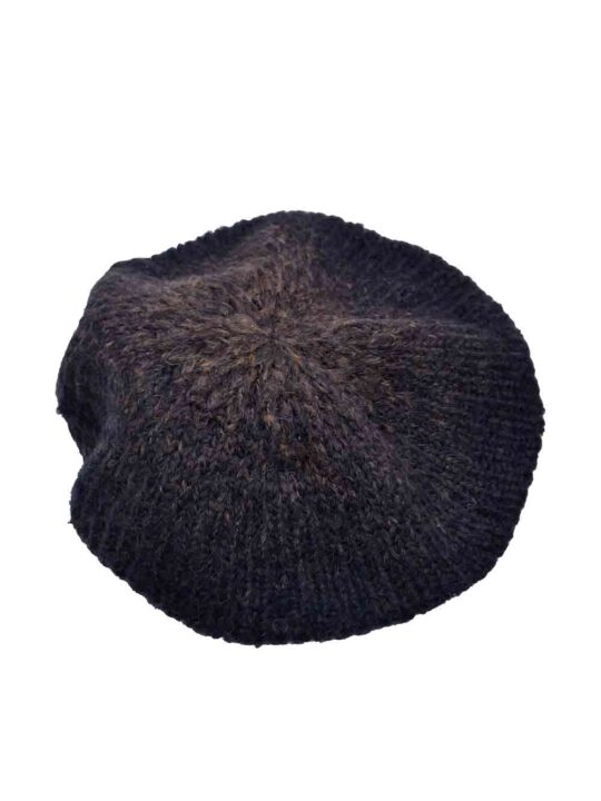 Cappello Donna Omero forma a basco in misto lana pregiata - 700209BLUMELANGE