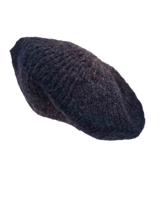 Cappello Donna Omero forma a basco in misto lana pregiata - 700209BLUMELANGE