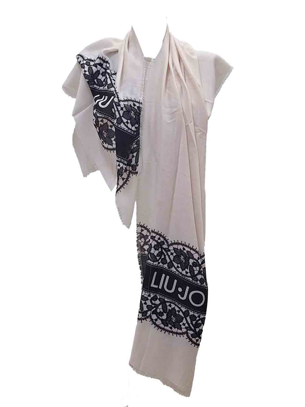 Sciarpa-Donna-Liu-Jo-Sport-Cipria---5F3147T030031405-(1) Sciarpa Donna Liu Jo Sport Cipria - 5F3147T030031405