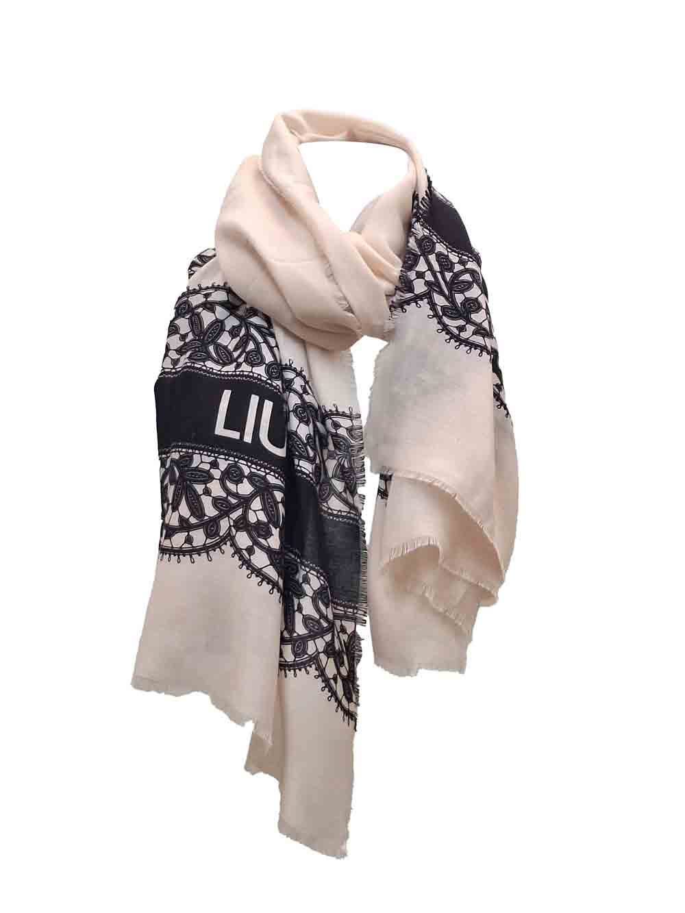 Sciarpa-Donna-Liu-Jo-Sport-Cipria---5F3147T030031405-(2) Sciarpa Donna Liu Jo Sport Cipria - 5F3147T030031405