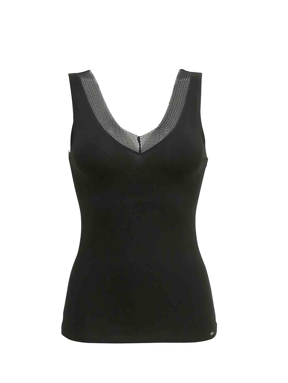 Canottiera Intima Donna Skinny Nera - 836107665 (1) Canottiera Intima Donna Skinny Nera - 836107665