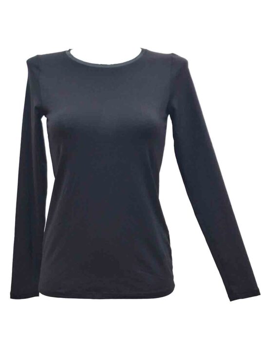 Maglietta esternabile Donna Oroblu Nera - VOBT01676