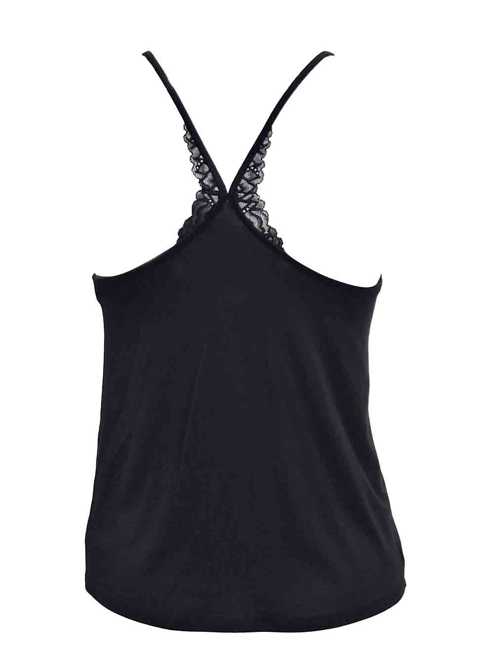 Top Donna Calvin Klein Nero - QS7309EUB1 (2) Top Donna Calvin Klein Nero - QS7309EUB1