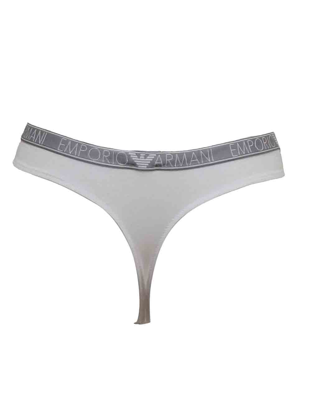 Perizoma Donna Emporio Armani Bianco - 1633334R22310 (2) Perizoma Donna Emporio Armani Bianco - 1633334R22310