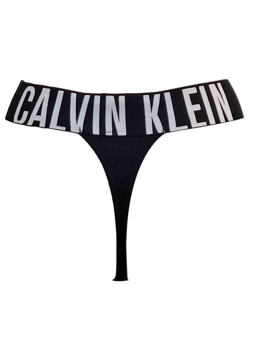 Perizoma Tanga Donna Calvin Klein Nero - QF7638EUB1 (2)