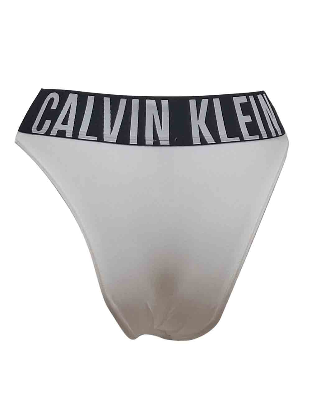Slip Brasiliano Donna Calvin Klein Bianco - QF7639E100 (2)