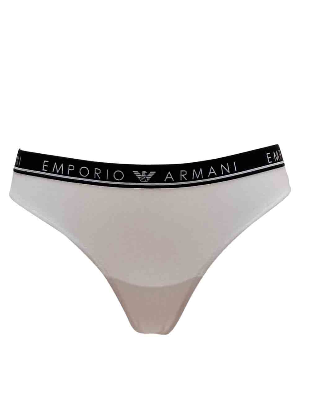 Slip Brasiliano Donna Emporio Armani Bianco - 1633373F22710 (1)