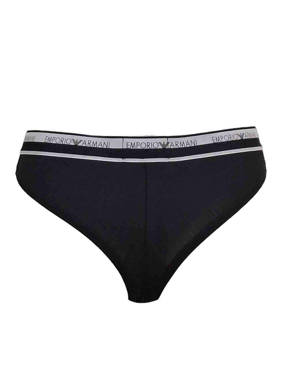 Slip Brasiliano Donna Emporio Armani Nero - 1633374R22720 (2)