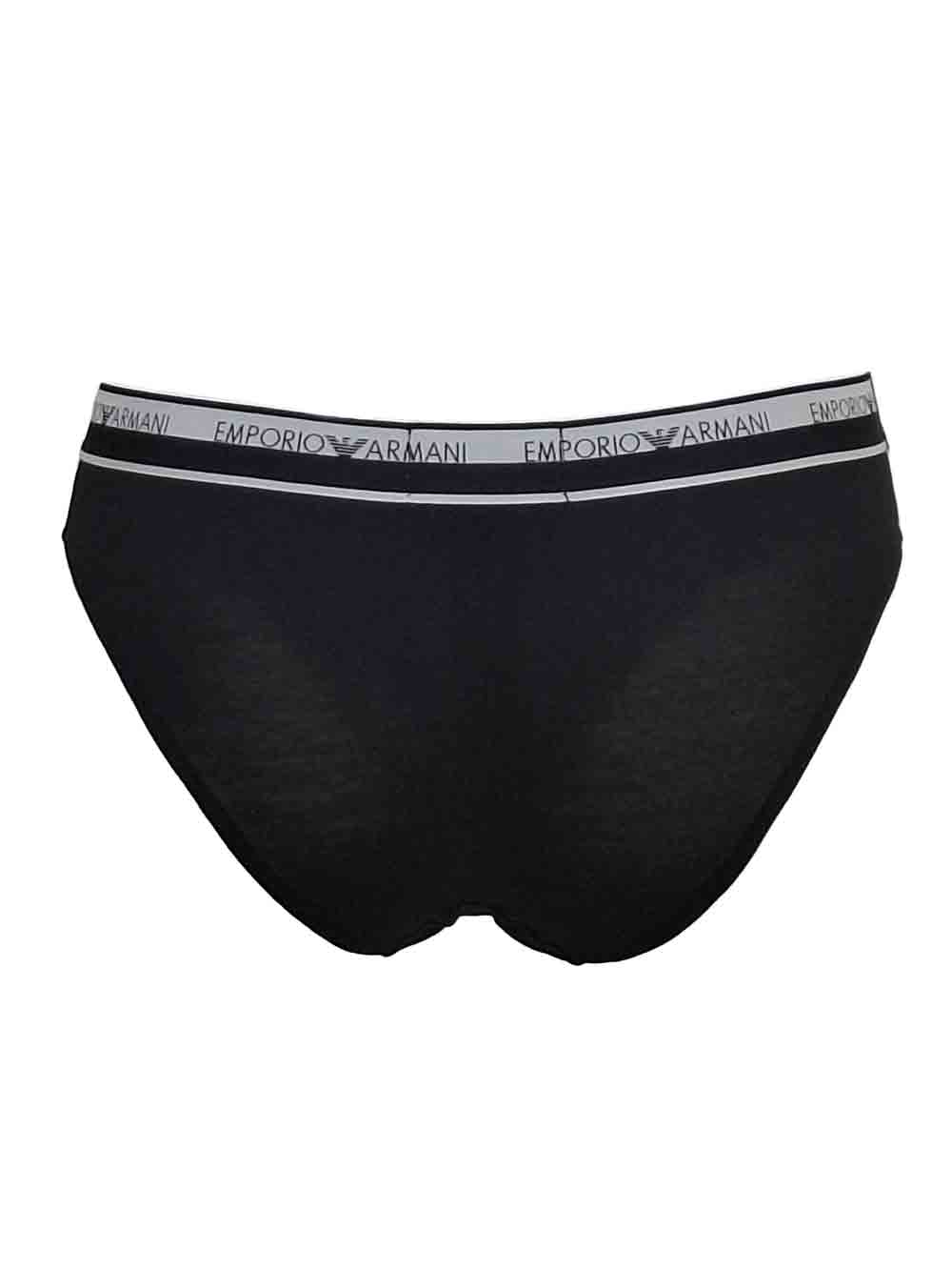 Slip Regular Donna Emporio Armani Nero - 1633344R22720 (2) Slip Regular Donna Emporio Armani Nero - 1633344R22720