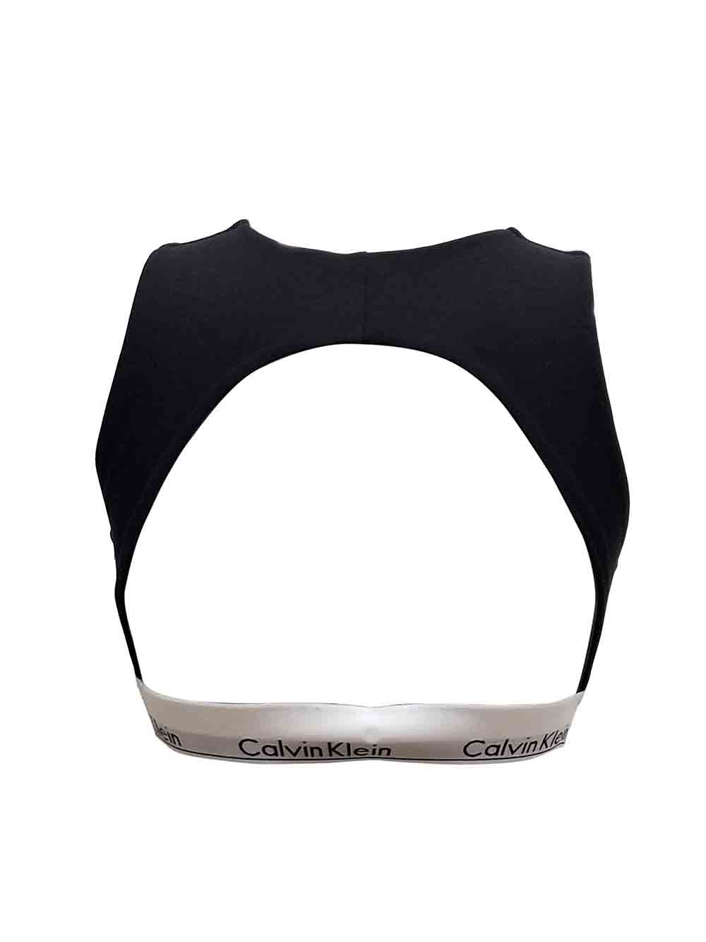 Top Crop Donna Calvin Klein Nero - QF7626EUB1 (3) Top Crop Donna Calvin Klein Nero - QF7626EUB1