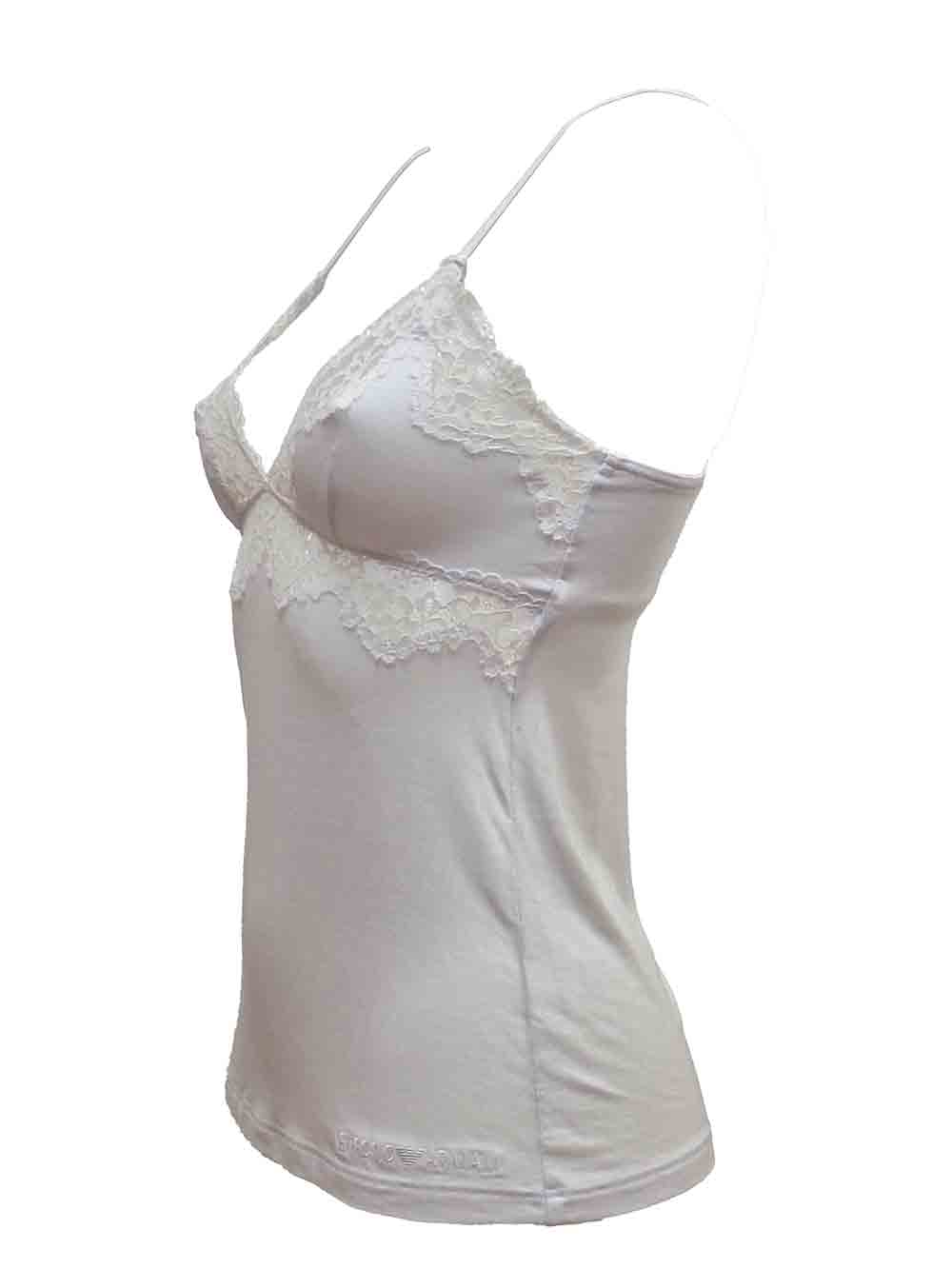 Top Donna Emporio Armani Bianco - 1648094R22110 (2)