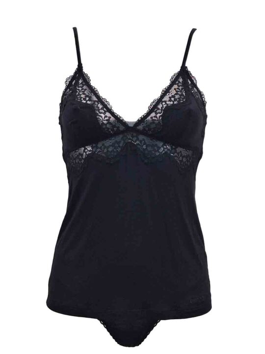 Top Donna Emporio Armani Nero - 1648094R22120