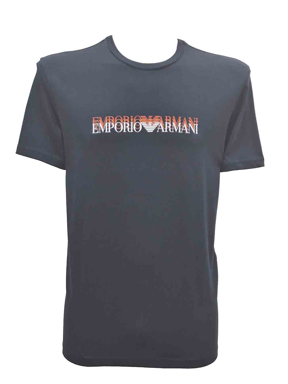Maglia Uomo Emporio Armani Blu - EM000574AF12349FB210 Maglia Uomo Emporio Armani Blu - EM000574AF12349FB210