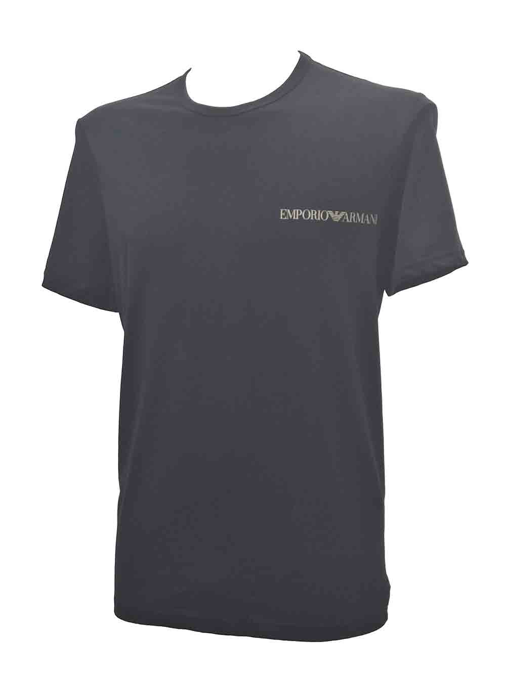 Maglia Uomo Emporio Armani Nera - EM000391AF10779MC005 Maglia Uomo Emporio Armani Nera - EM000391AF10779MC005