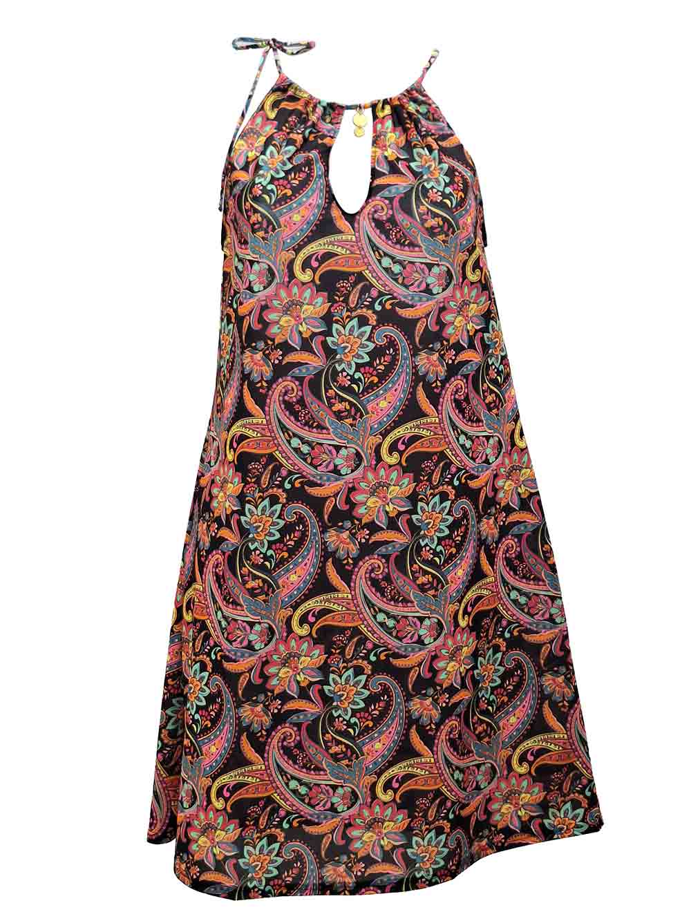 Abito lungo mare fantasia cachemire rinascimentale Antigel - ESB107818074