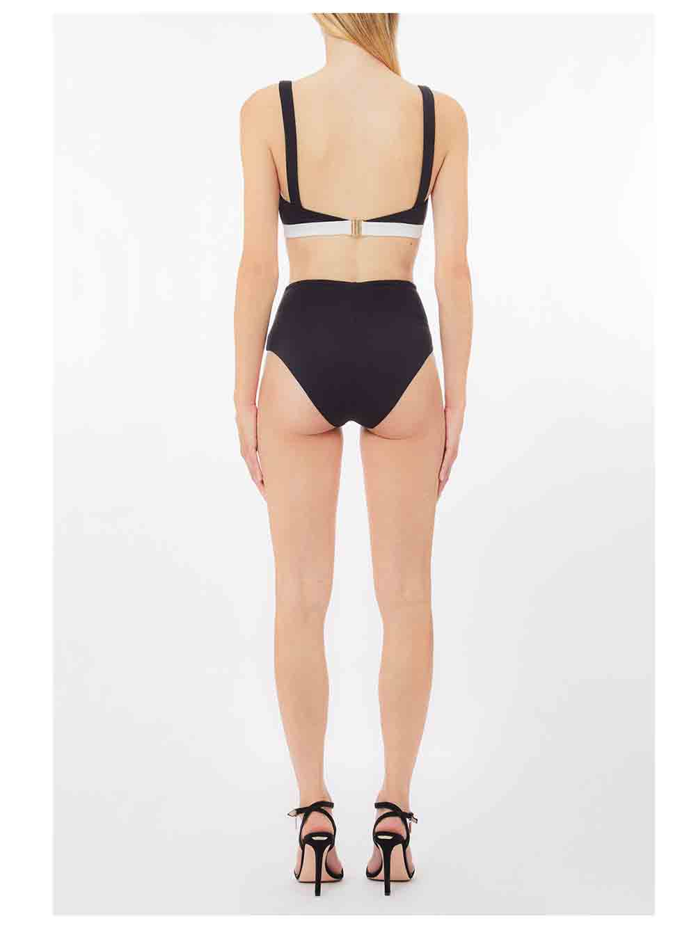 Bikini Donna Liu Jo Beachwear Bicolor Nero Bianco - VA5075J64479096 (2)