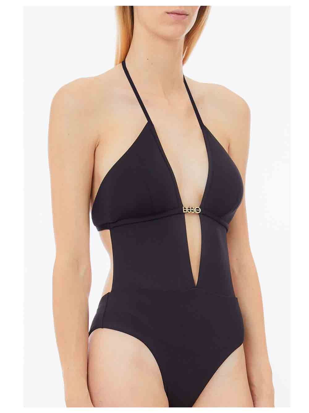 Costume intero Donna Liu Jo Beachwear Nero modello trikini - VA5027J644722222 (3)