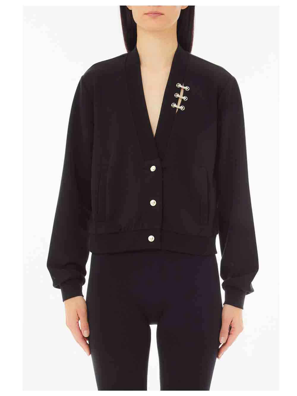 Giacchino Donna Liu Jo Sport Nero - TA5224J486922222 (1)